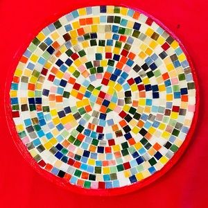 Decorative Plate for Island_beauty1